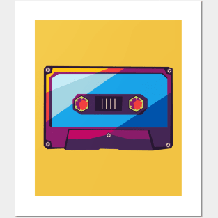 music player retro pop art Posters and Art